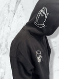 FULL ZIP UP W/ SKULL RHINESTONE